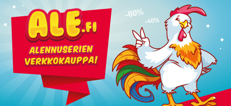 Meillä on aina ALE.FI - alennuserien löytöpaikka